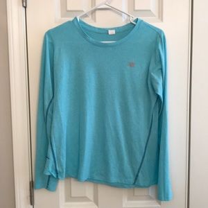 new balance long sleeve running top womens